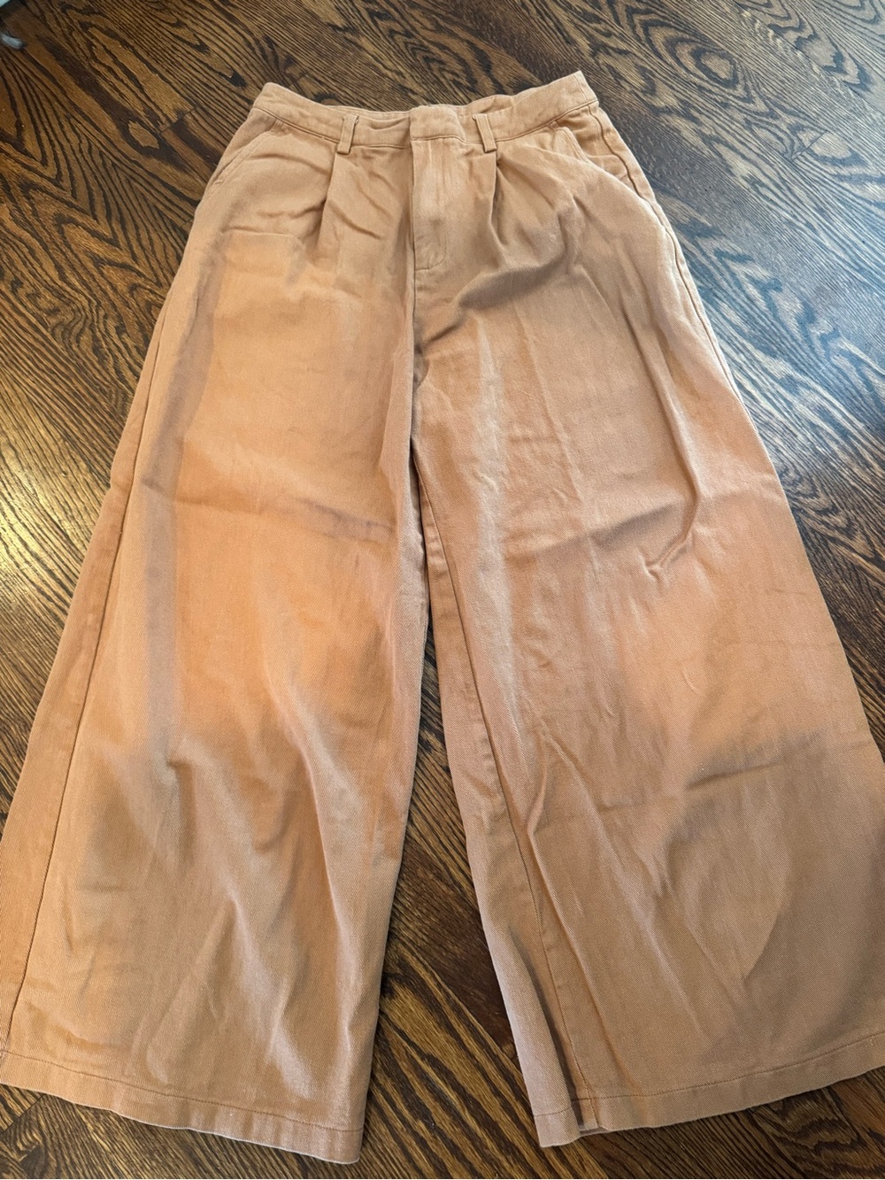 Idem Ditto Wide Leg Trousers in Dusty Peach